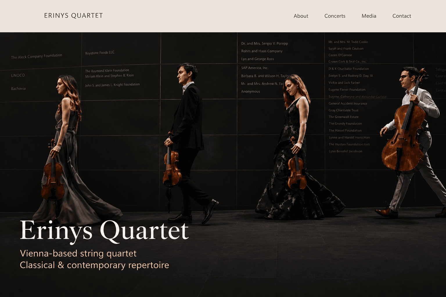 Quartet Website